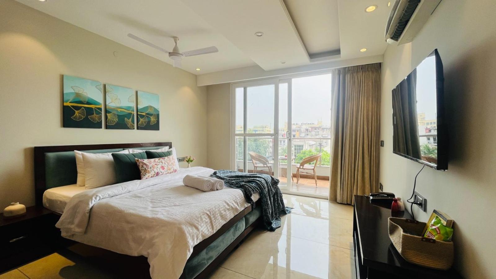 Zen Suites Gurgaon - Luxe Stays Collection المظهر الخارجي الصورة