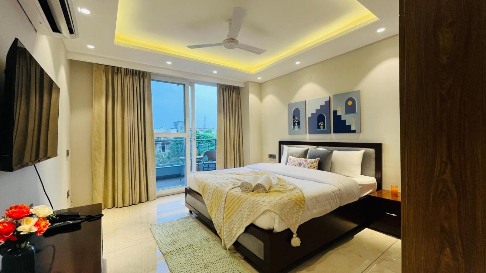 Zen Suites Gurgaon - Luxe Stays Collection المظهر الخارجي الصورة