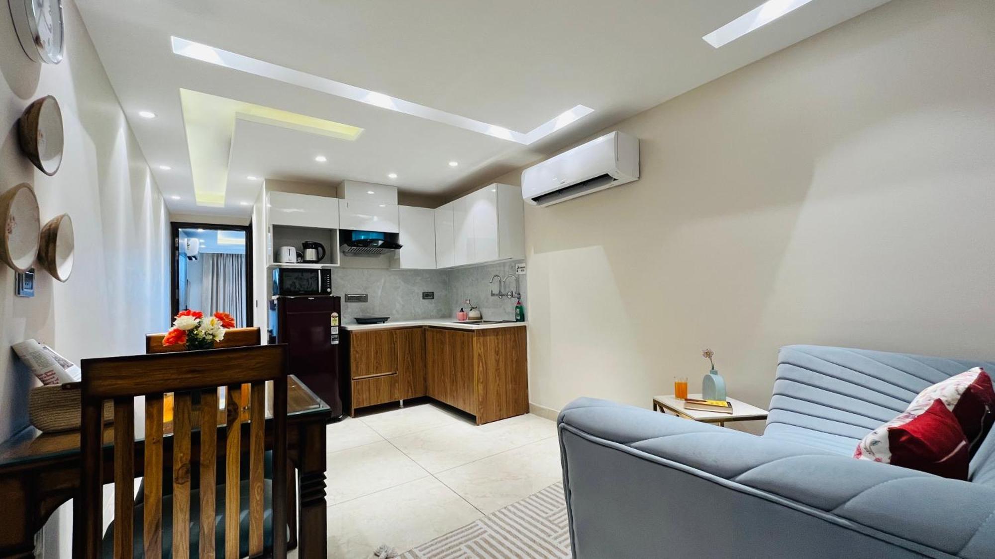 Zen Suites Gurgaon - Luxe Stays Collection المظهر الخارجي الصورة