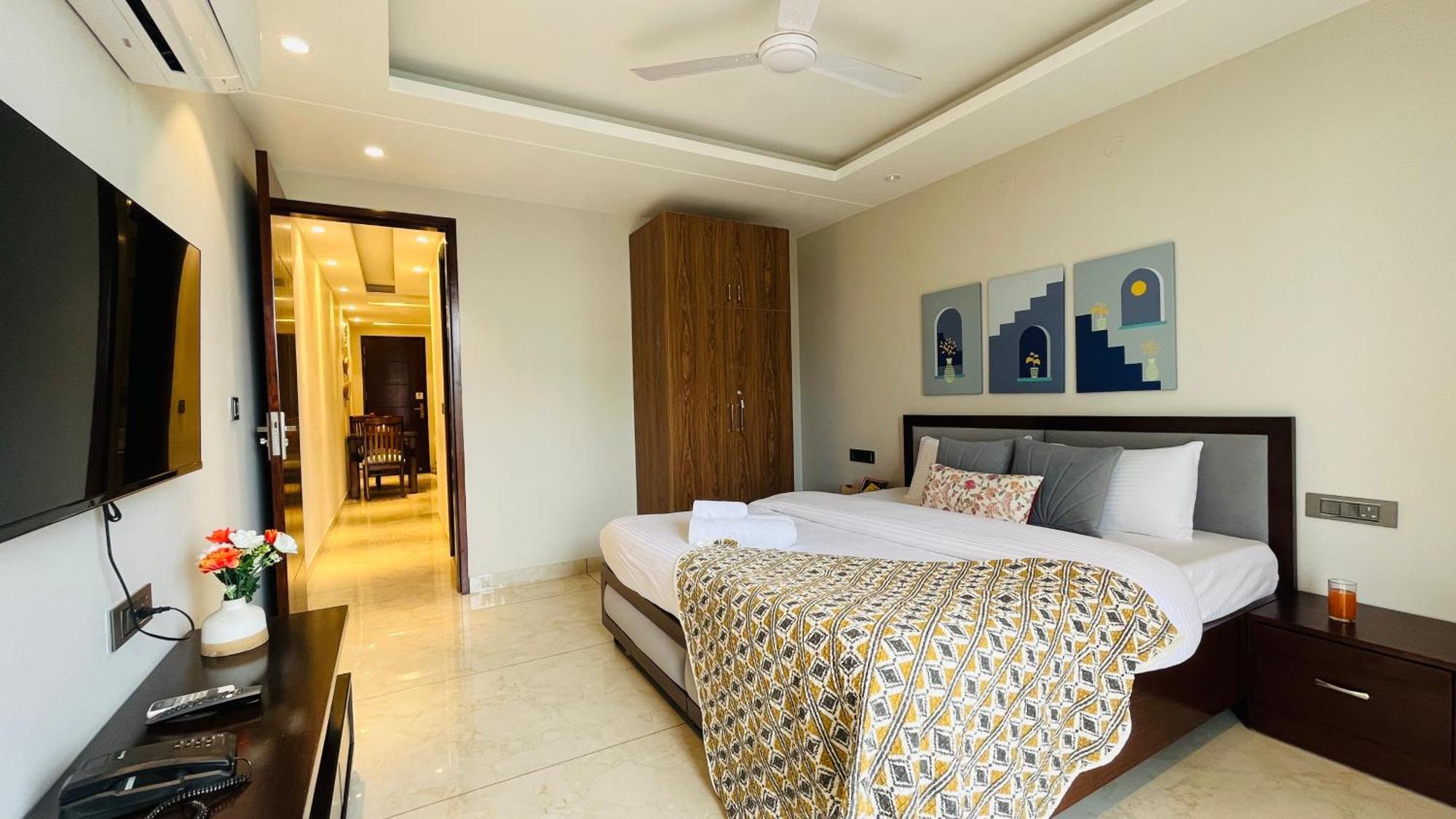 Zen Suites Gurgaon - Luxe Stays Collection المظهر الخارجي الصورة