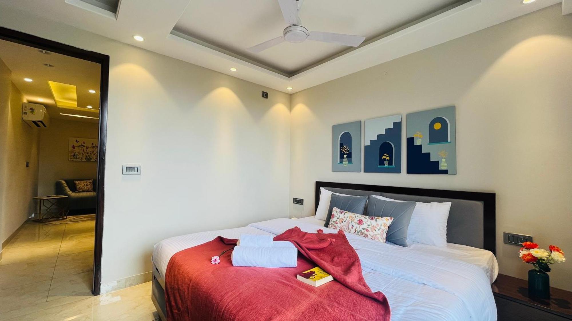 Zen Suites Gurgaon - Luxe Stays Collection المظهر الخارجي الصورة